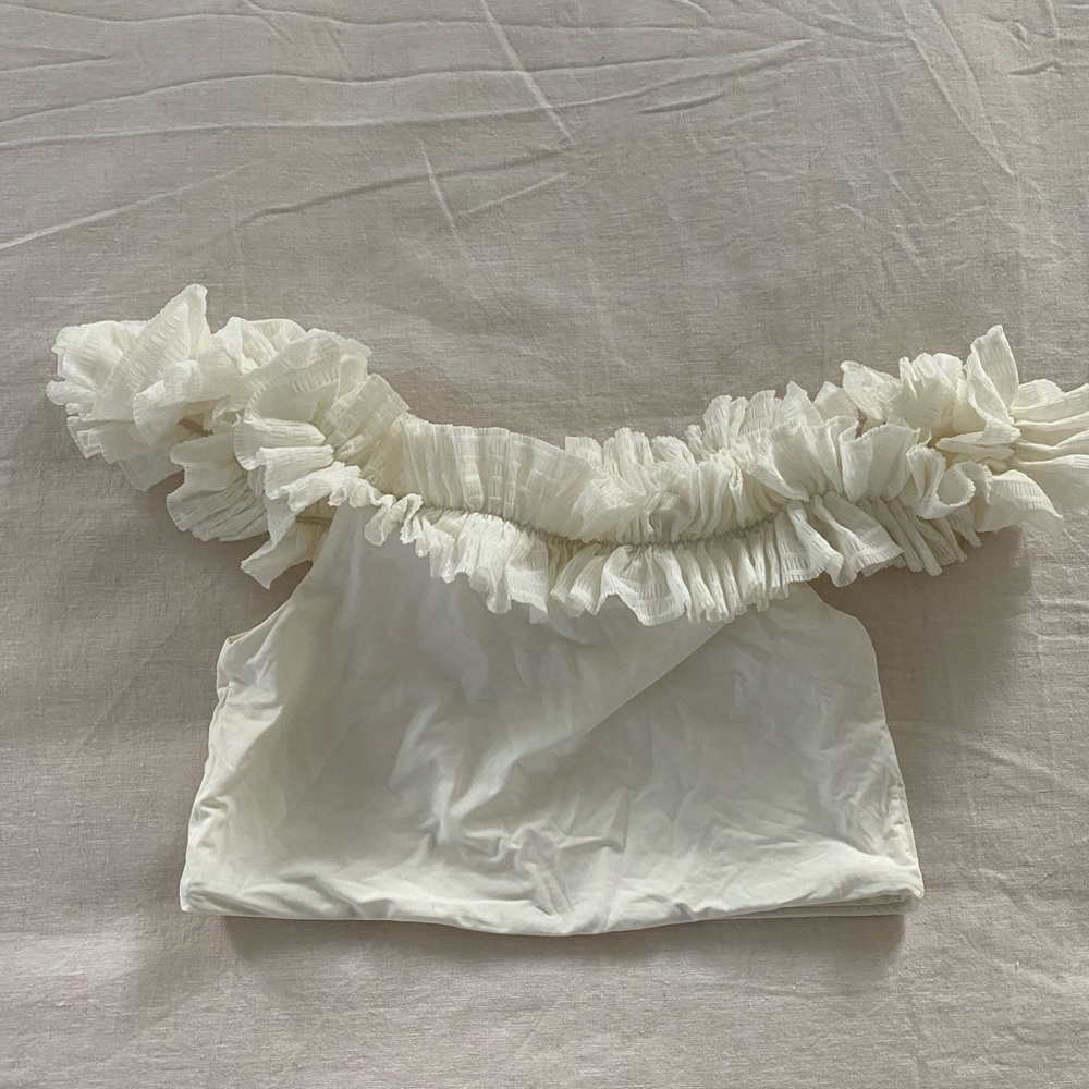 Sahara Ray ruffle bikini top